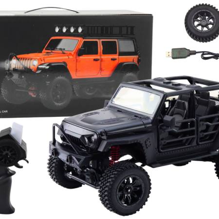 RC 4x4 off-road távirányítós játék fekete