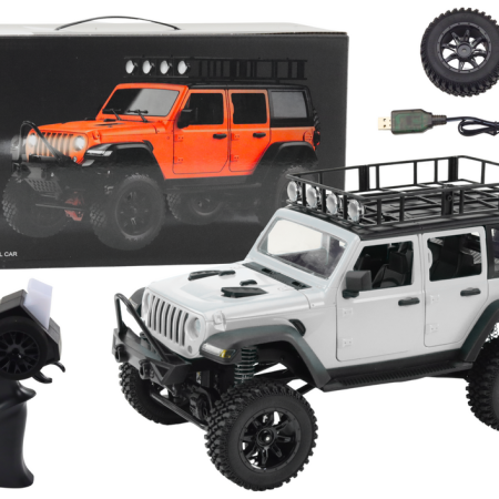 RC 4x4 terepjáró játék távirányító szürke