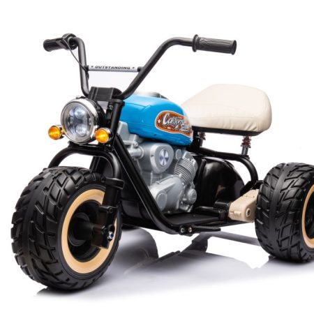 Gyermek elektromos motorkerékpár LL6688 24V 2x800W kék