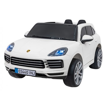 Elektromos autó Porsche Cayenne S fehér