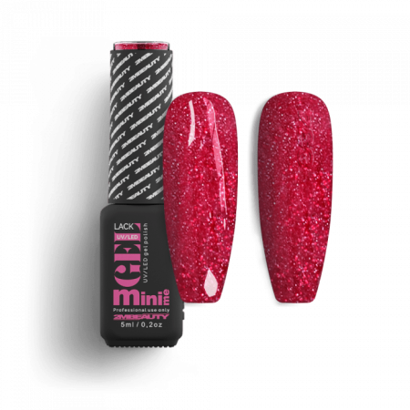 Gel Lack - Csillámos 0834 - HEMA Mentes (5ml - mini me)