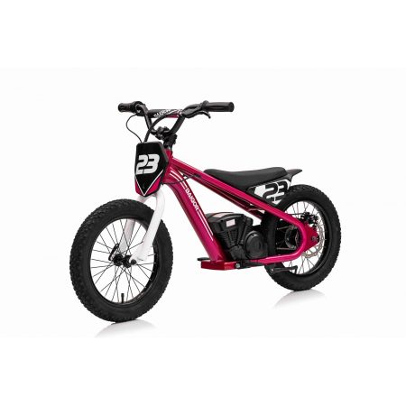 Gyermek elektromos babakocsi Motorbike BAIGOR 23 PRO rózsaszín