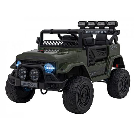Elektromos autó Off-Road Climber 4x4 zöld
