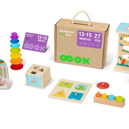 Montessori Oktatódoboz 13-15 hónapos gyerekeknek