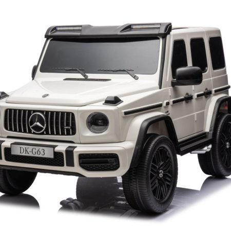Elektromos autó Mercedes G63 XXL 4x200W 24V MP4 fehér