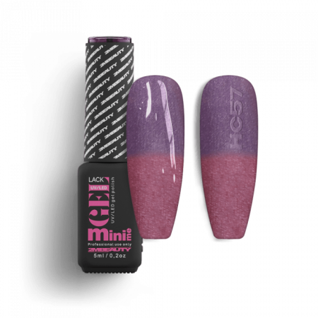 Gel lack - Hőre változó HC57 - HEMA Mentes (5ml - mini me)