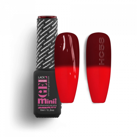 Gel lack - Hőre változó HC58 - HEMA Mentes (5ml - mini me)