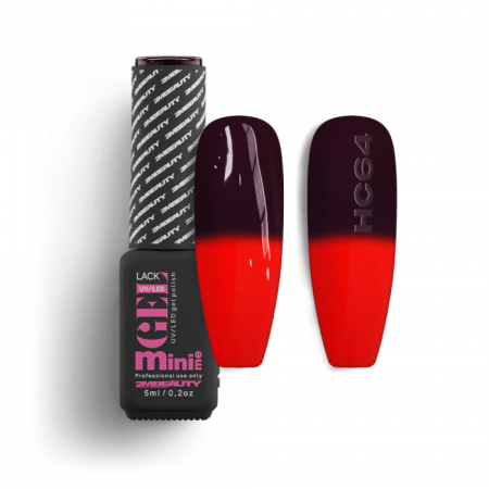 Gel lack - Hőre változó HC64 - HEMA Mentes (5ml - mini me)
