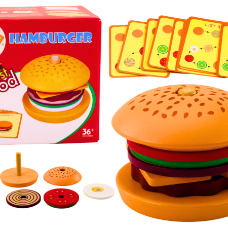 Fa összecsukható hamburger receptekkel