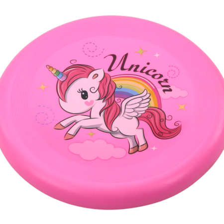 Repülő korong Frisbee unikornis rózsaszín