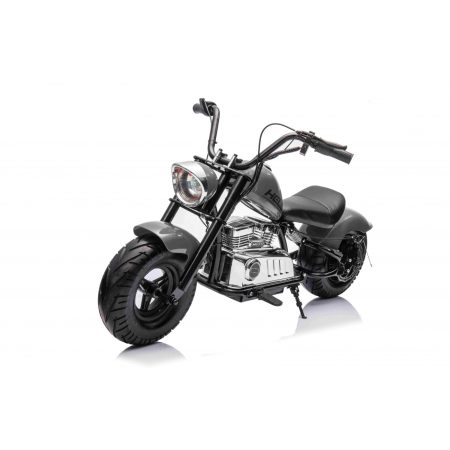 Gyerek elektromos motorkerékpár Chopper Warrior 36V szürke
