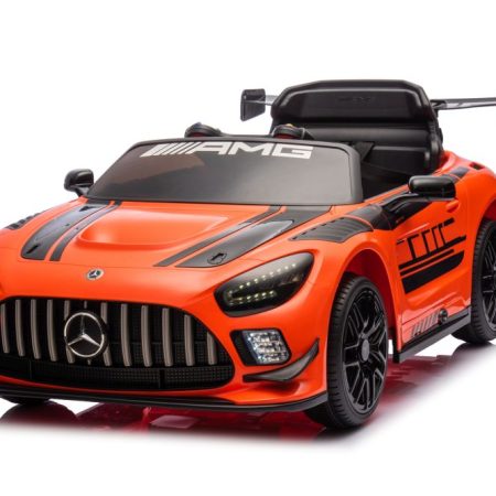 Mercedes AMG GT3 narancssárga elektromos játékautó