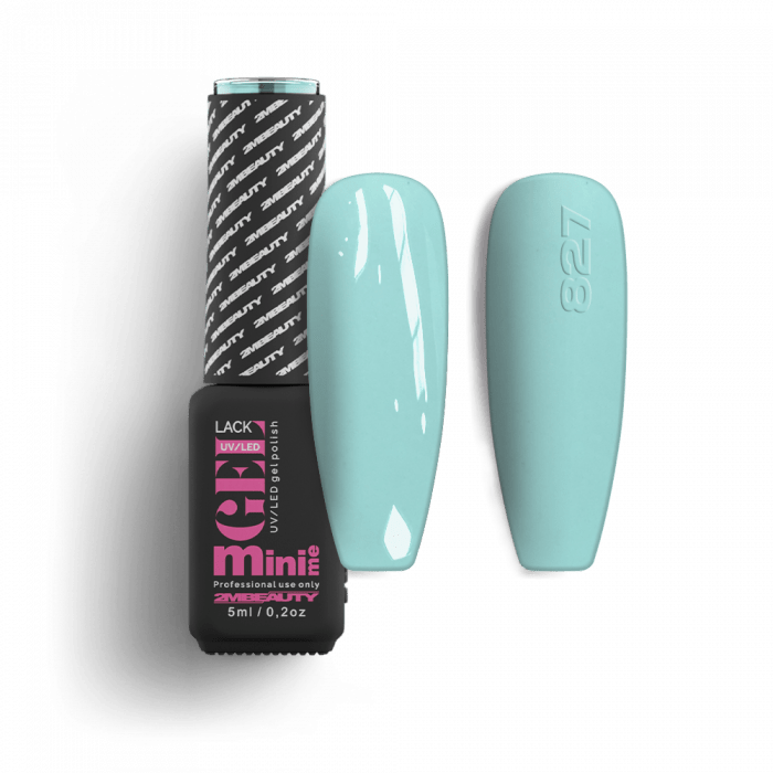 Gel Lack - Matt 0827 - HEMA Mentes (5ml - mini me)