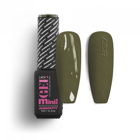 Gel Lack - Matt 0837 - HEMA Mentes (5ml - mini me)