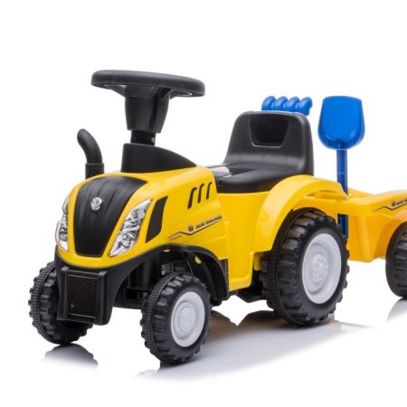 New Holland 658T sárga traktor visszapattanó