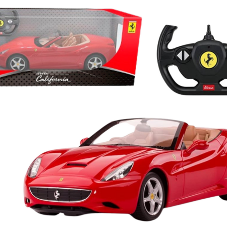 Sportautó Ferrari California távirányító RC 1:24 piros