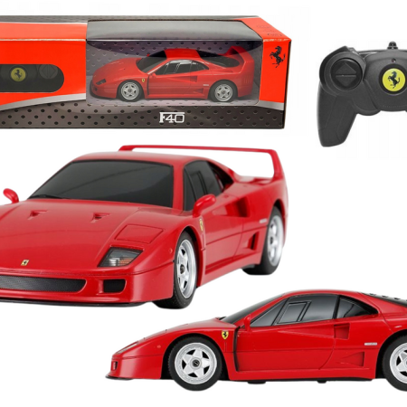 Sportautó Ferrari F40 távirányító RC 1:24 piros