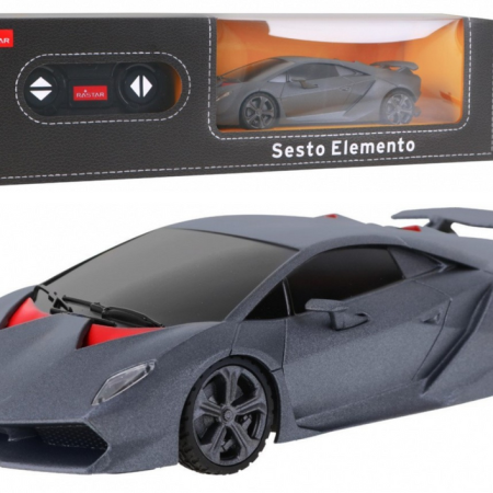 Sportautó Lamborghini Sesto Elemento távirányító RC 1:24 szürke
