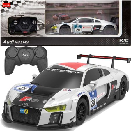 AUDI R8 LMS távirányító RC sportautó 1:24 fehér