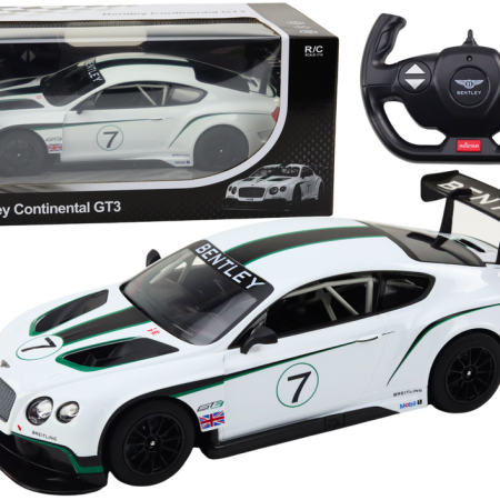 Távirányítós autó R/C Bentley Continental GT3 1:14 Rastar White