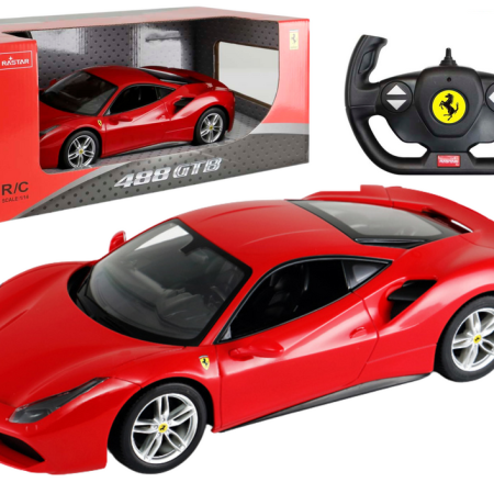 Távirányítós autó R/C Ferrari 488 GTB 1:14 Rastar Red