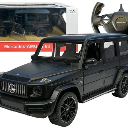 R/C Mercedes G63 1:14 Rastar fekete távirányítós autó