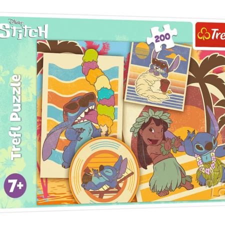 Rejtvény Lilo és Stitch zenei világa 200 darab Trefl