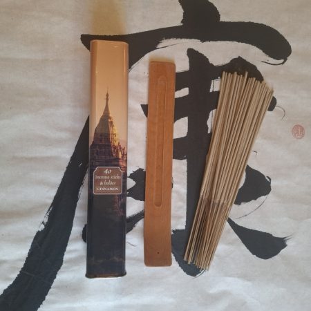 Fahéj Kínai Fémdobozos Füstölő / Cinnamon Incense Gift Box