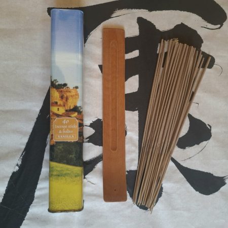 Vanília Kínai Fémdobozos Füstölő / Vanilla Incense Gift Box