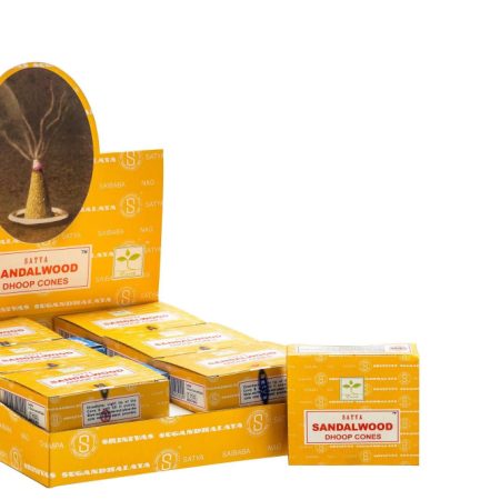 Satya Sandalwood - Szantálfa Masala Kúpfüstölő