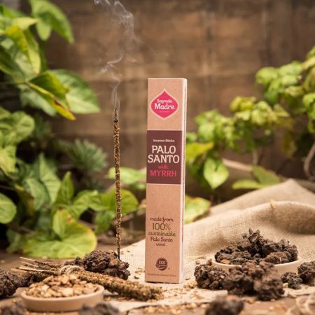 Sagrada Madre - Palo Santo with Myrrh - Palo Santo és Mirha Füstölőpálca