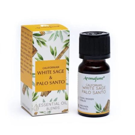 Aromafume - White Sage & Palo Santo - Fehér Zsálya és Palo Santo Esszenciális olajkeverék