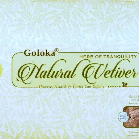 Goloka Natural Vetiver Masala Füstölő