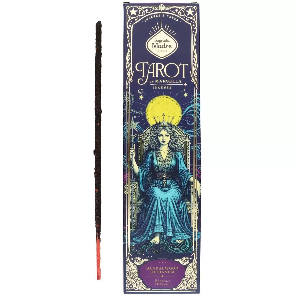 Sagrada Madre - Tarot Sandalwood Olibanum - Szantálfa és Tömjén Füstölőpálca
