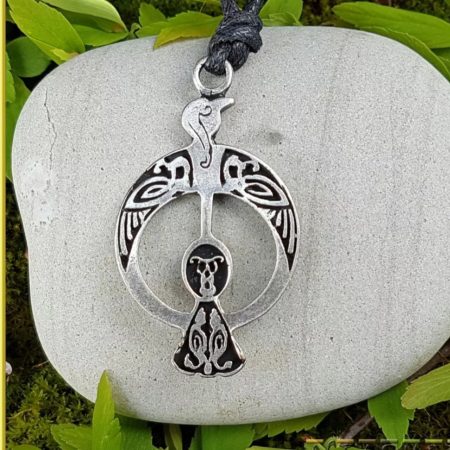 Kelta Amulett - Holló