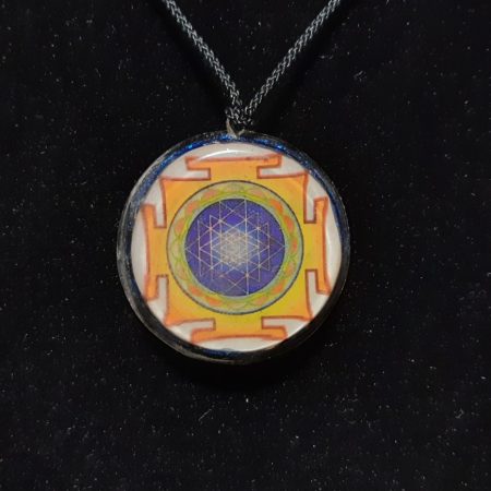 Sri Yantra - Orgonit medál
