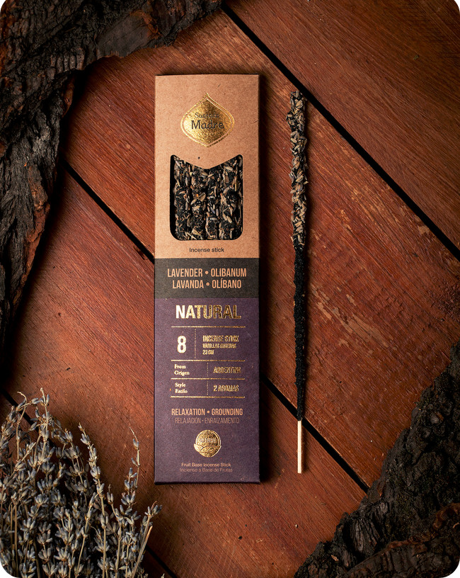 Sagrada Madre - Natural Doble Lavender Olibanum Füstölőpálca