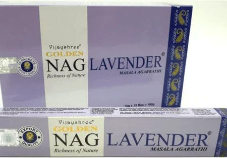 Golden Nag Lavander - Levendula Masala Füstölő