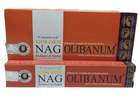 Golden Nag Olibanum - Tömjén Masala Füstölő
