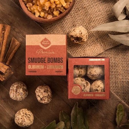 Sagrada Madre - Olibanum - Cinnamon - Tömjén és Fahéj Gyógynövény Golyó