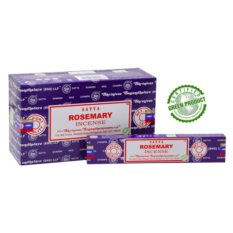Satya Rosemary - Rozmaring - Indiai Masala Füstölő