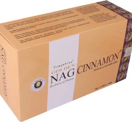 Golden Nag Cinnamon - Fahéj Masala Füstölő