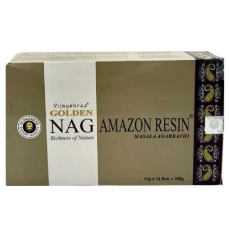 Vijayshree Golden Amazon Resin masala füstölő
