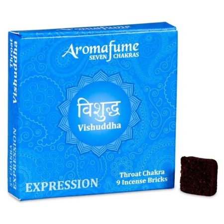 Aromafume - Vishunddha - Torok Csakra füstölőkocka