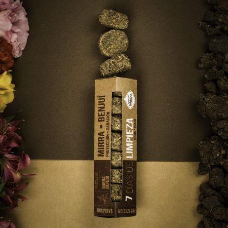Sagrada Madre - Limpieza 7 napos Mirrha Benjui Mirha és Benzoé Füstölő korong