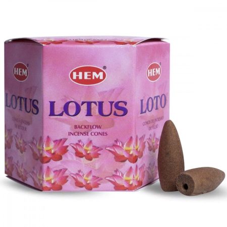 Hem Backflow - Lotus - Lótusz Kúpfüstölő (folyékony füst)