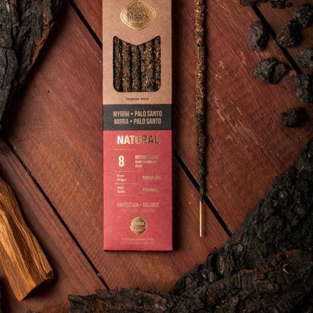 Sagrada Madre - Natural Doble Myrrh Palo Santo Füstölőpálca