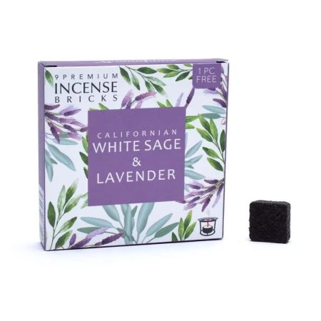 Aromafume - White Sage & Lavender - Fehér Zsálya és Levendula füstölőkocka