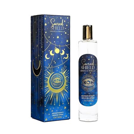 Carnatia Aromatherapy Aura tisztító permet (100ml) - Füst és Vanília (100 ml)