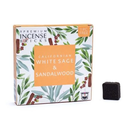 Aromafume - White Sage & Sandalwood - Fehér Zsálya és Szantálfa füstölőkocka